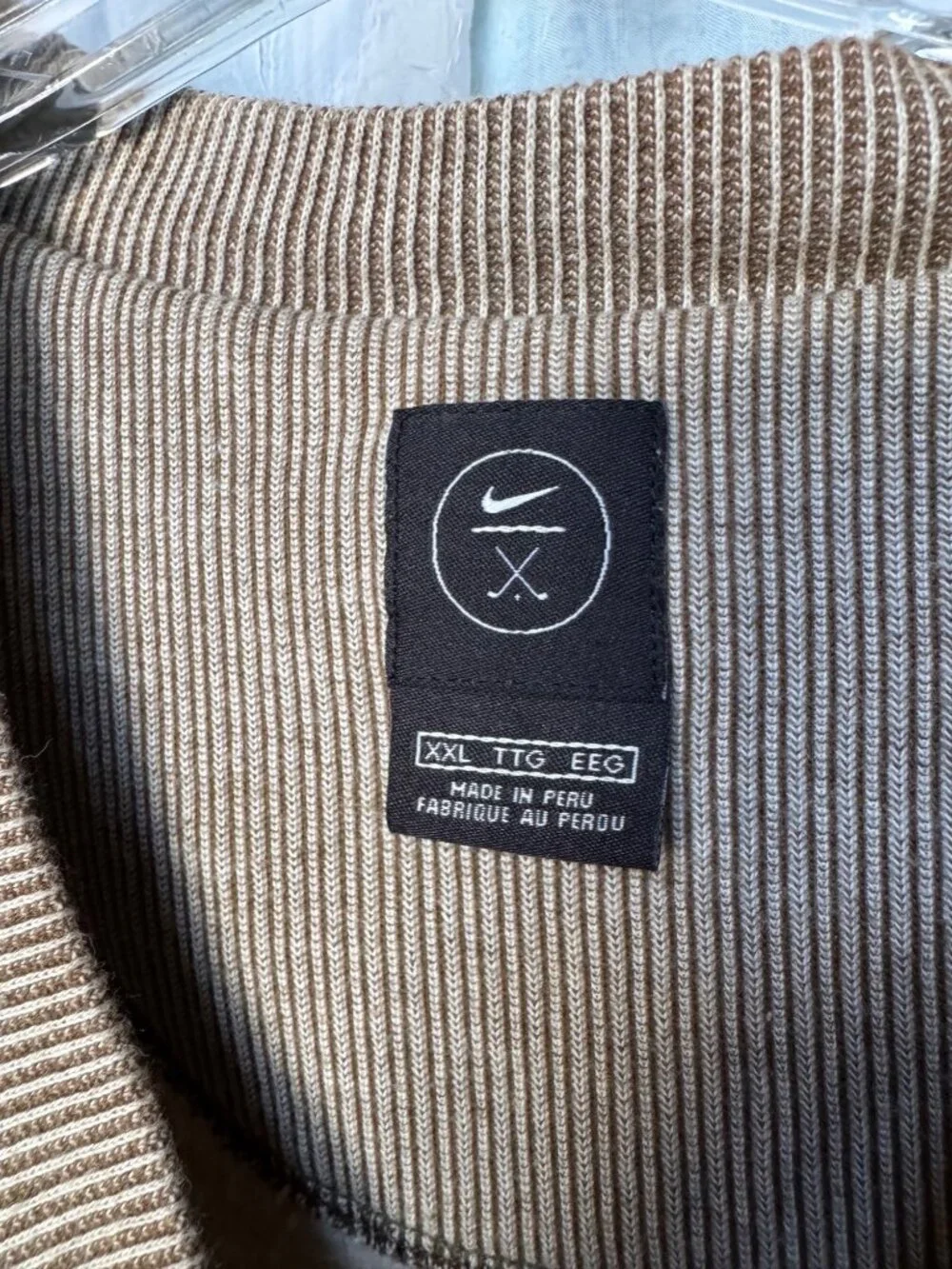 Y2K vintage Nike Golf knit sweater vest